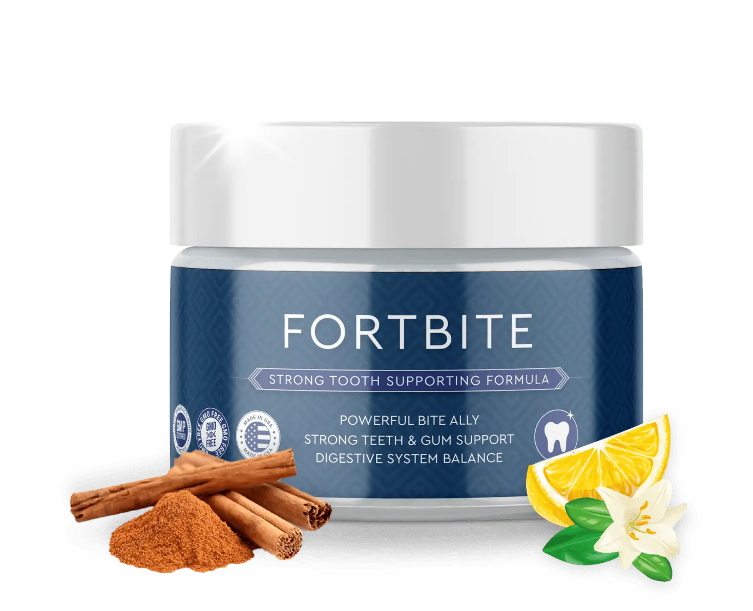 FortBite natural tooth powder